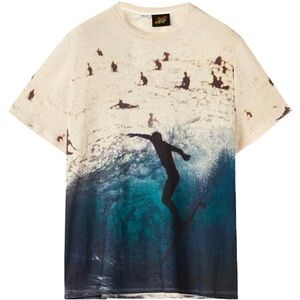 Like-New Loewe Paula's Ibiza Oversized Printed Cotton-Jersey T-Shirt S